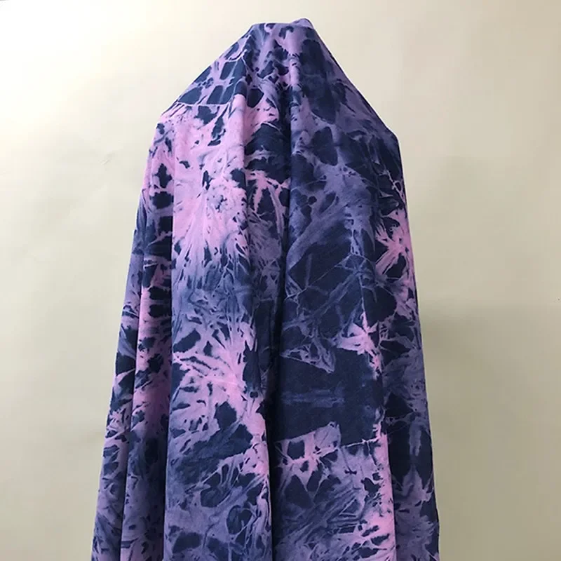 Sewing Batik Fabric - Tkanina dżinsowa 50x170 cm, prana, barwiona