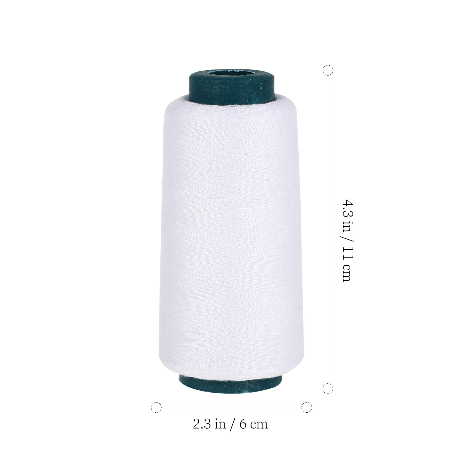 3000 jardów, białe, wybielone  – Sewing Thread In Textile recenzja i cena