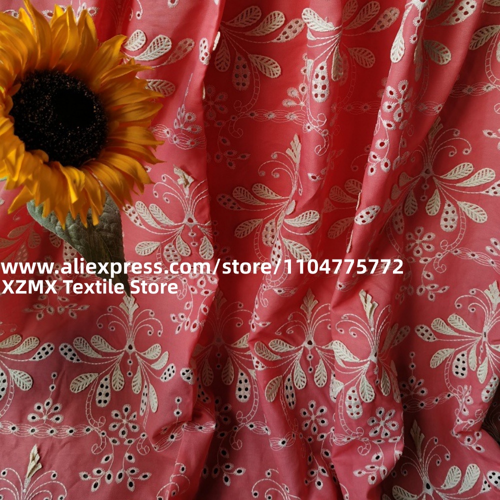 Czerwona tkanina z trójwymiaro – Vintage Sewing Textile recenzja i cena